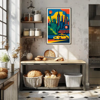 Vibrant New York City Poster