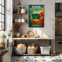 Embrace the Spirit of The Hawkeye State Poster