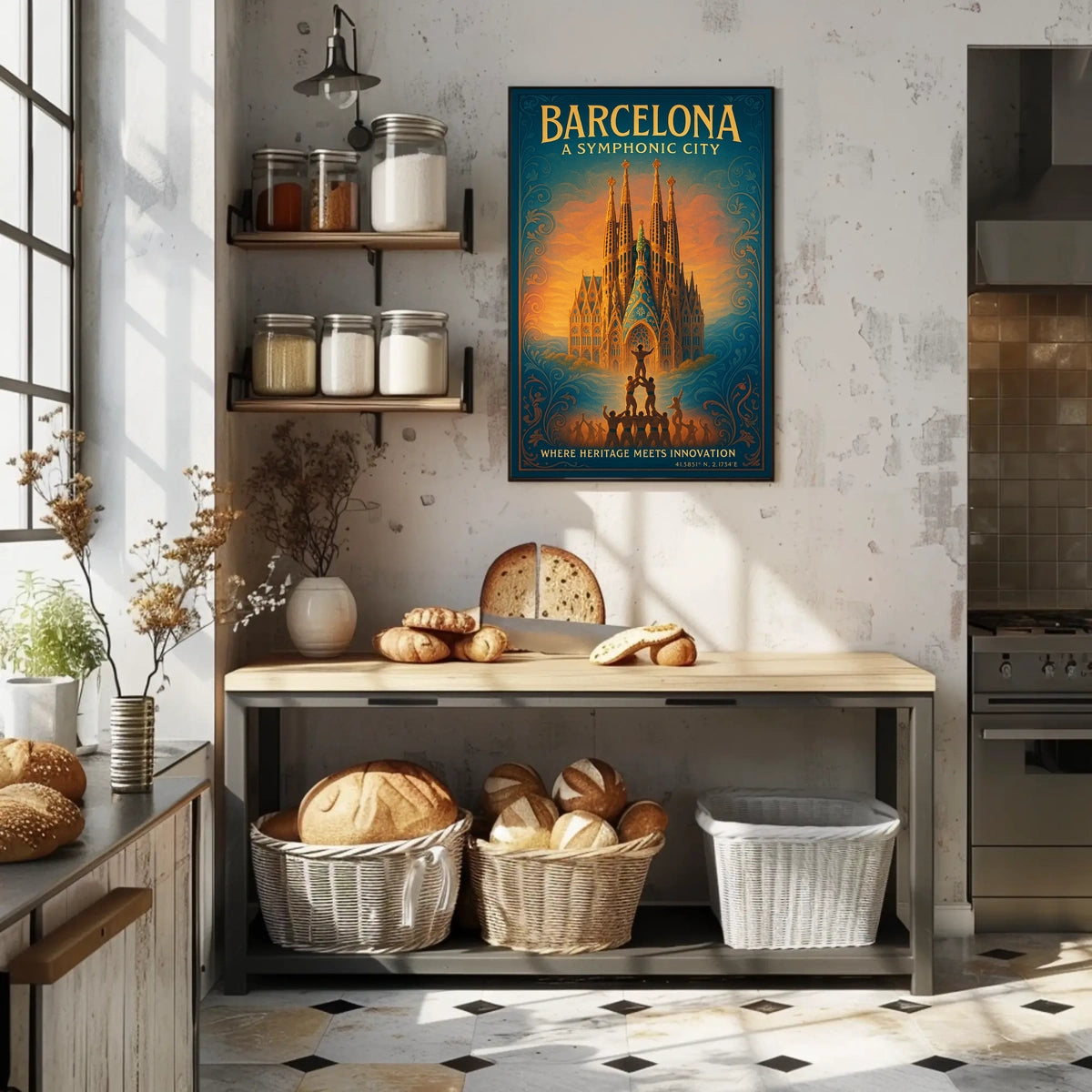 Barcelona A Symphonic City Poster