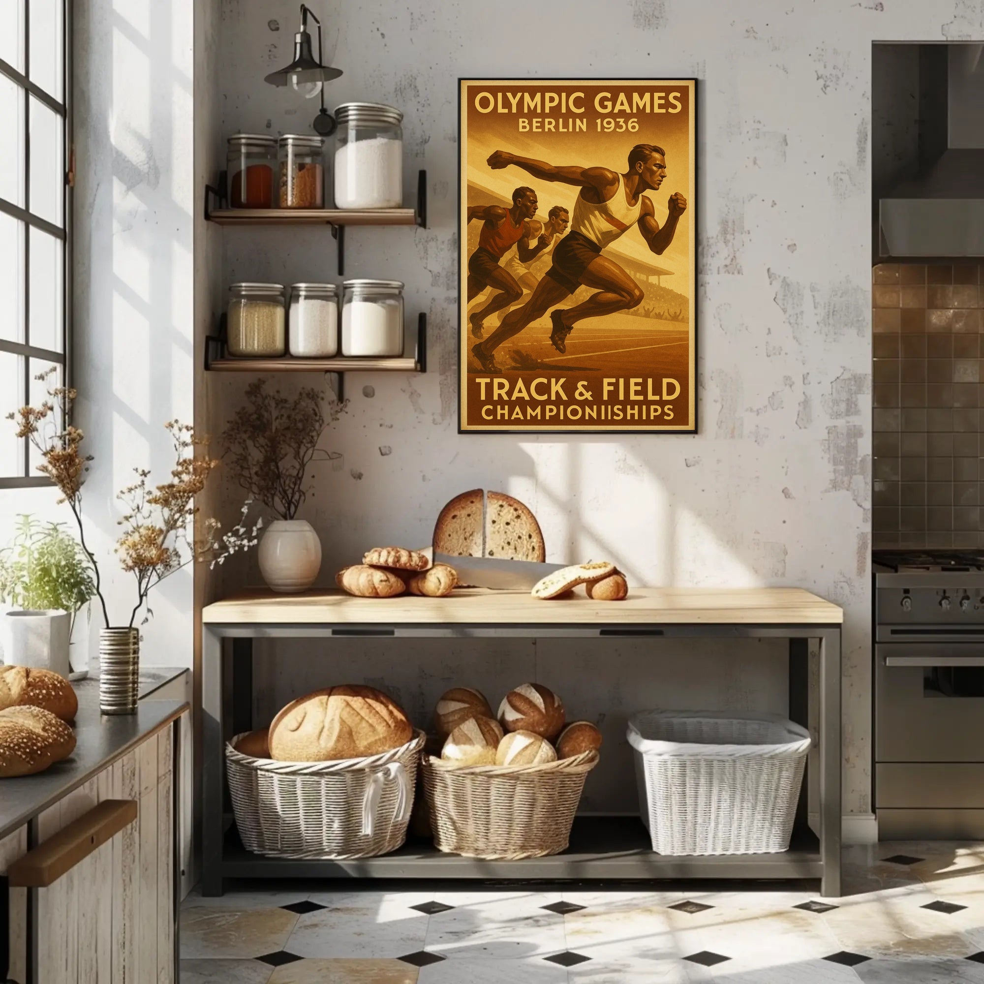 Berlin 1936 Olympic Games Poster