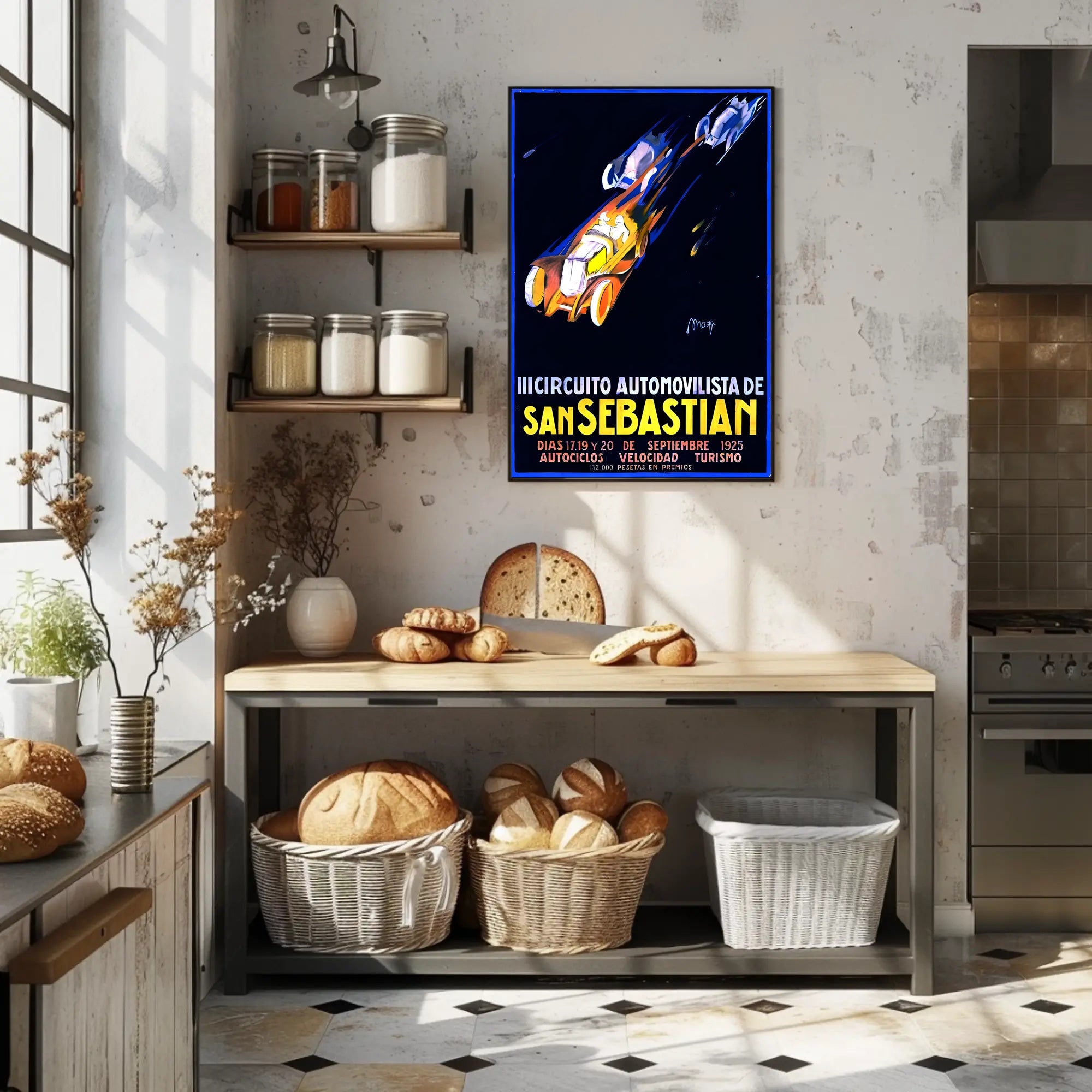 III Circuito Automovilista de San Sebastián Poster