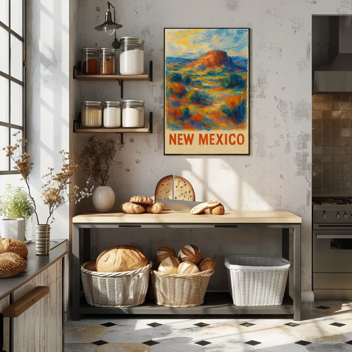 New Mexico Landscape Poster