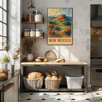 New Mexico Landscape Poster