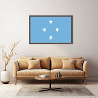 Micronesia, Federated States of Flag Poster