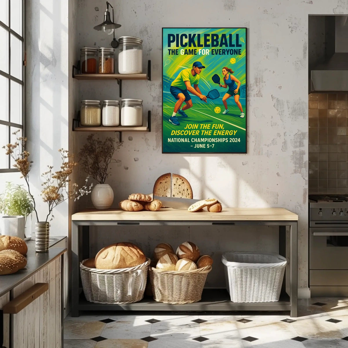 Pickleball National Championships 2024 Poster