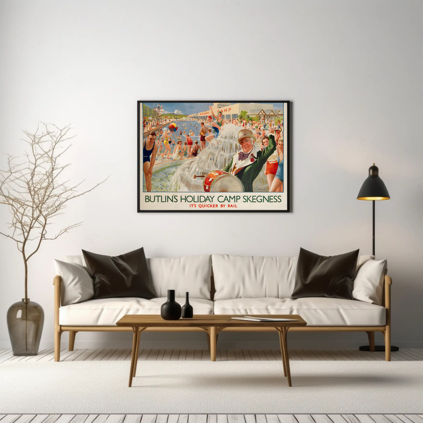 Butlin's Holiday Camp Skegness Poster