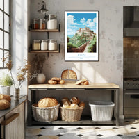 Assisi: A Serene Italian Landscape Poster
