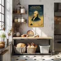 Alexander Hamilton Architect of the American Legacy Poster