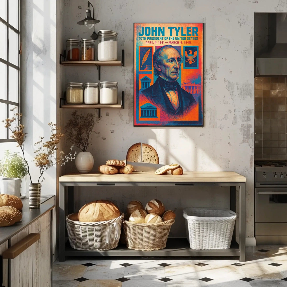 John Tyler 10th President Poster