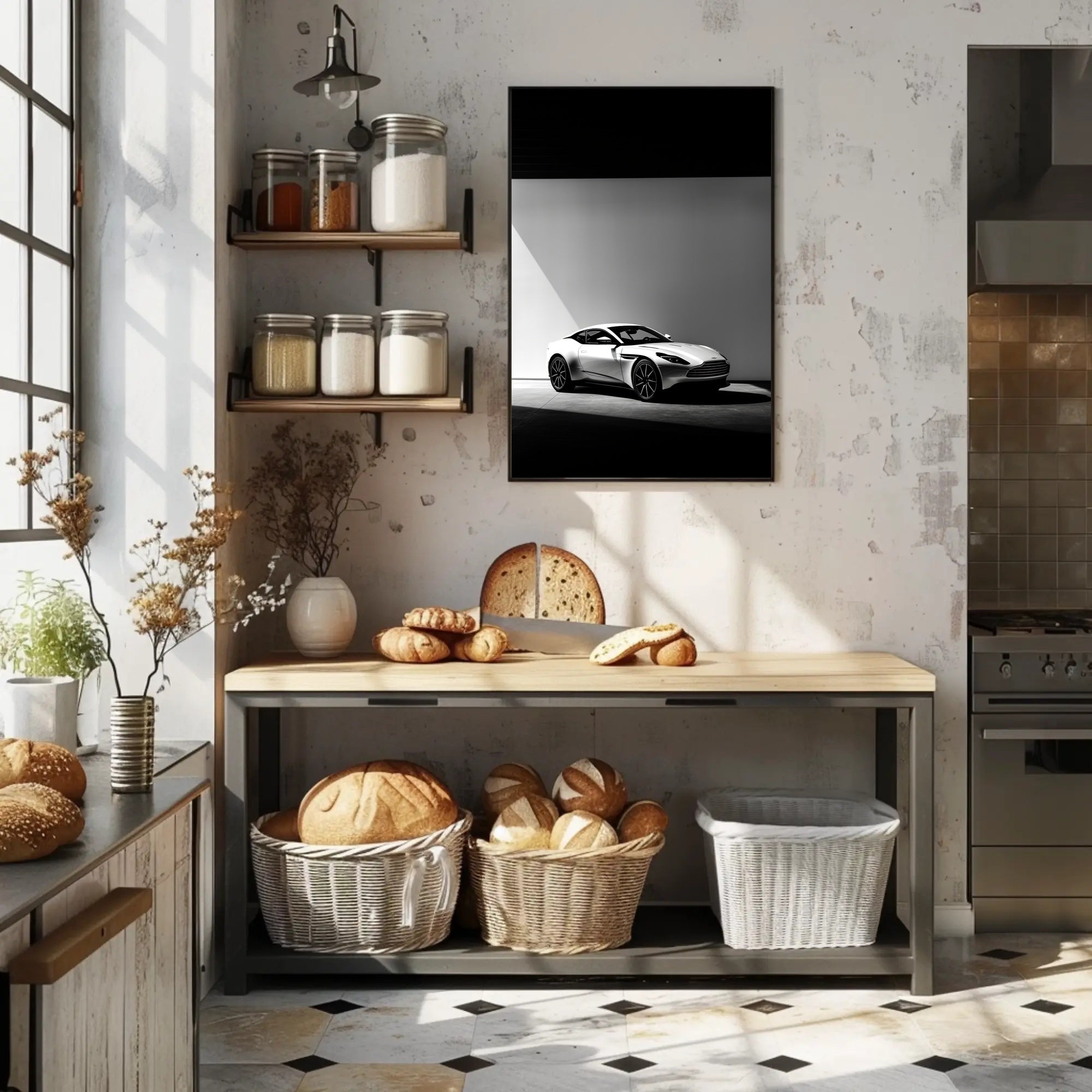 Sleek Elegance Poster PosterGoat