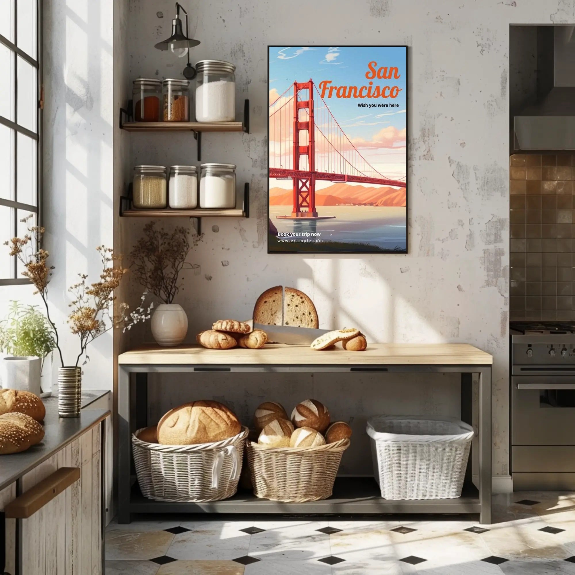 Discover San Francisco Poster PosterGoat