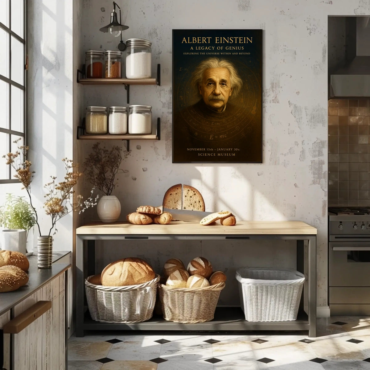 Albert Einstein A Legacy of Genius Poster