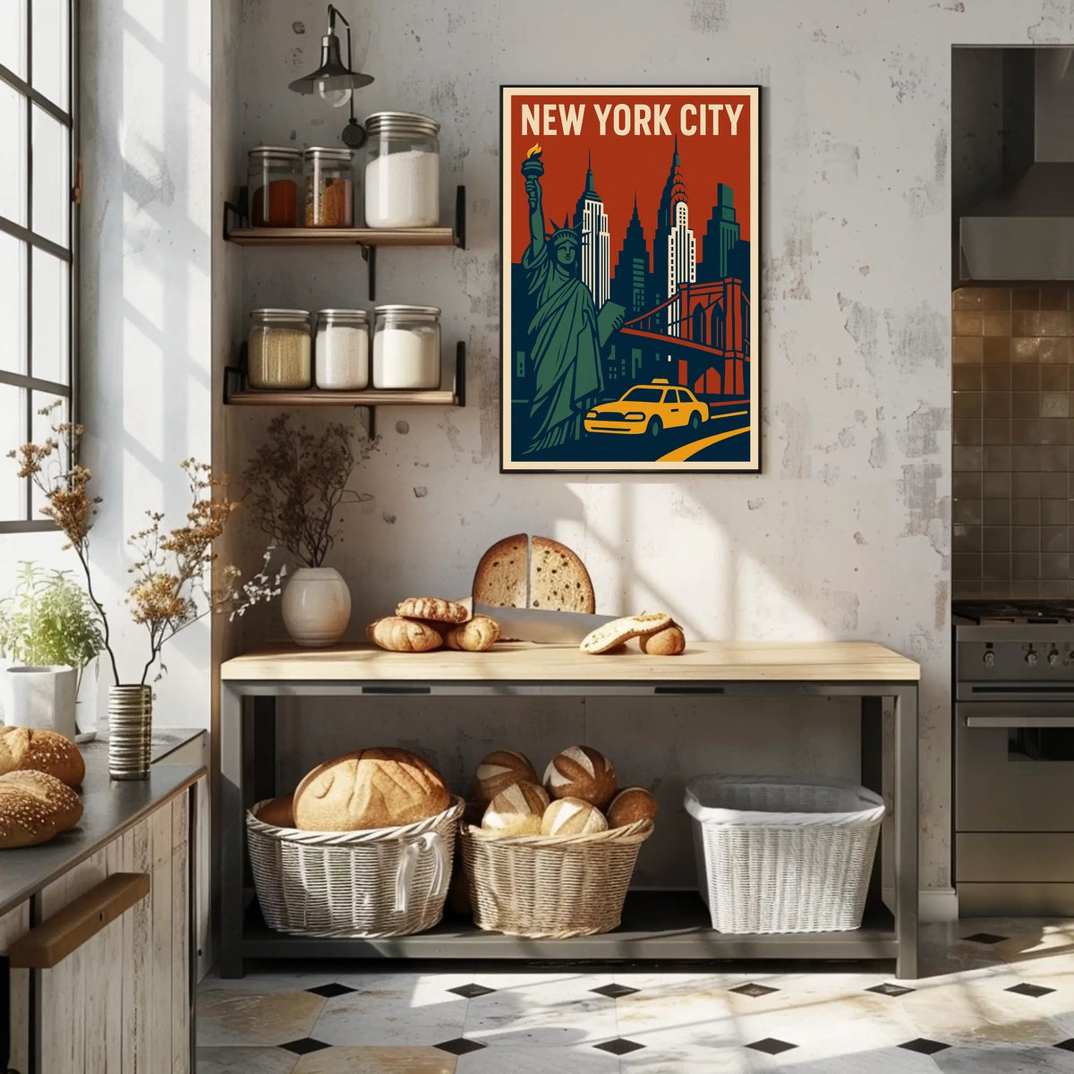 Iconic New York City Poster