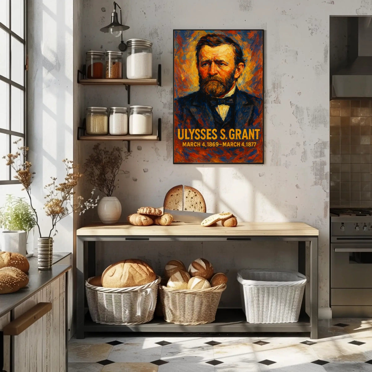 Ulysses S. Grant Presidential Tenure Poster