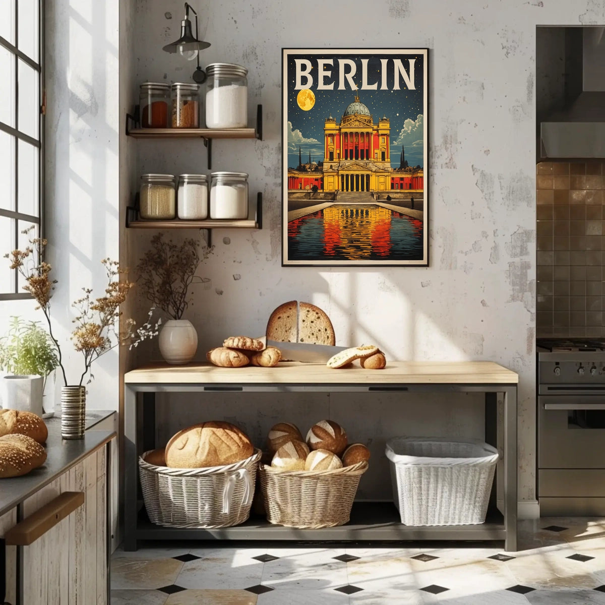 Berlin by Night Poster