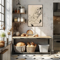 Quirky Character Illustration Poster PosterGoat