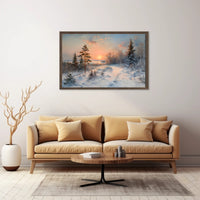 Winter Sunrise Poster