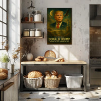 Donald Trump Patriot President Neoclassical Realism Poster