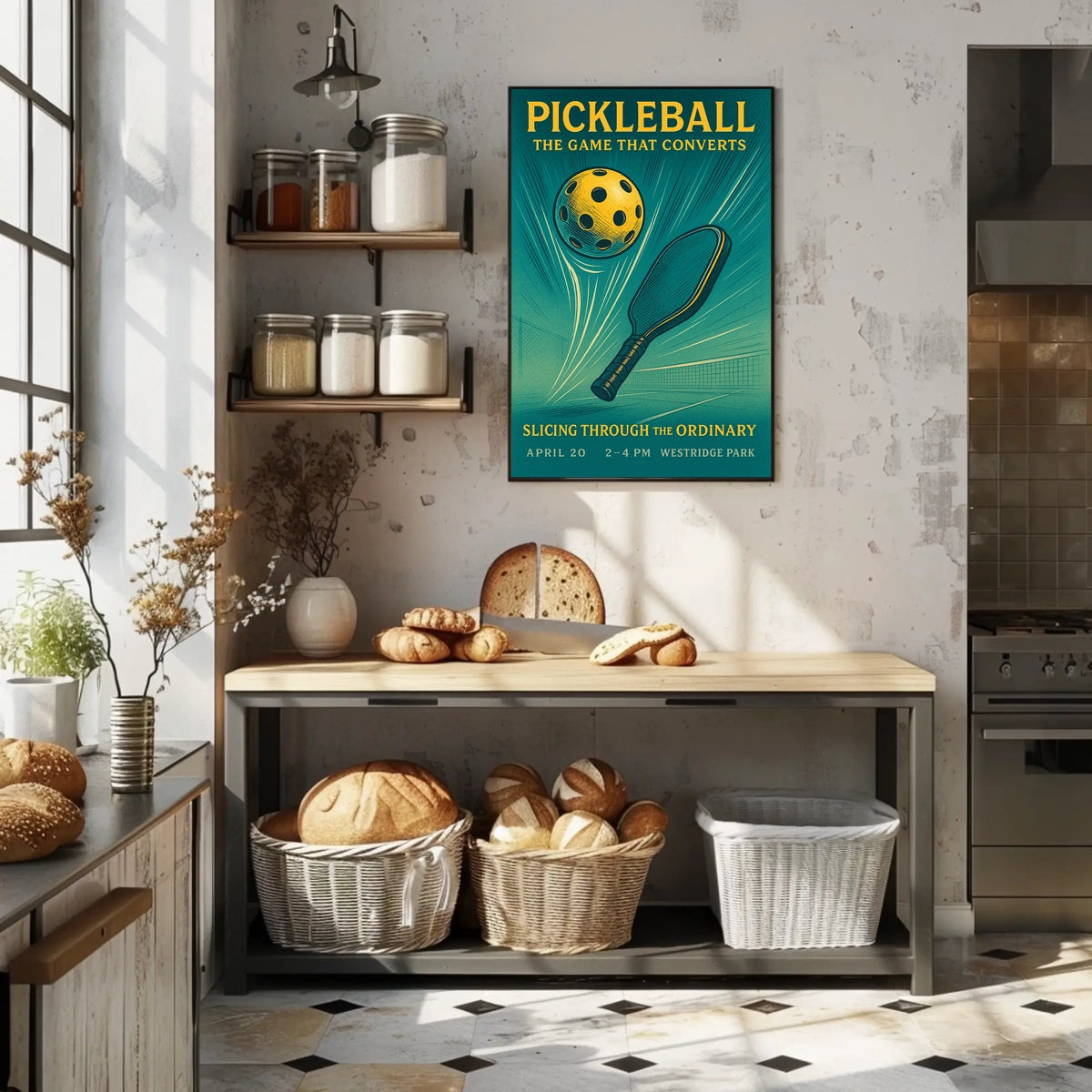 Pickleball Event at Westridge Park Poster