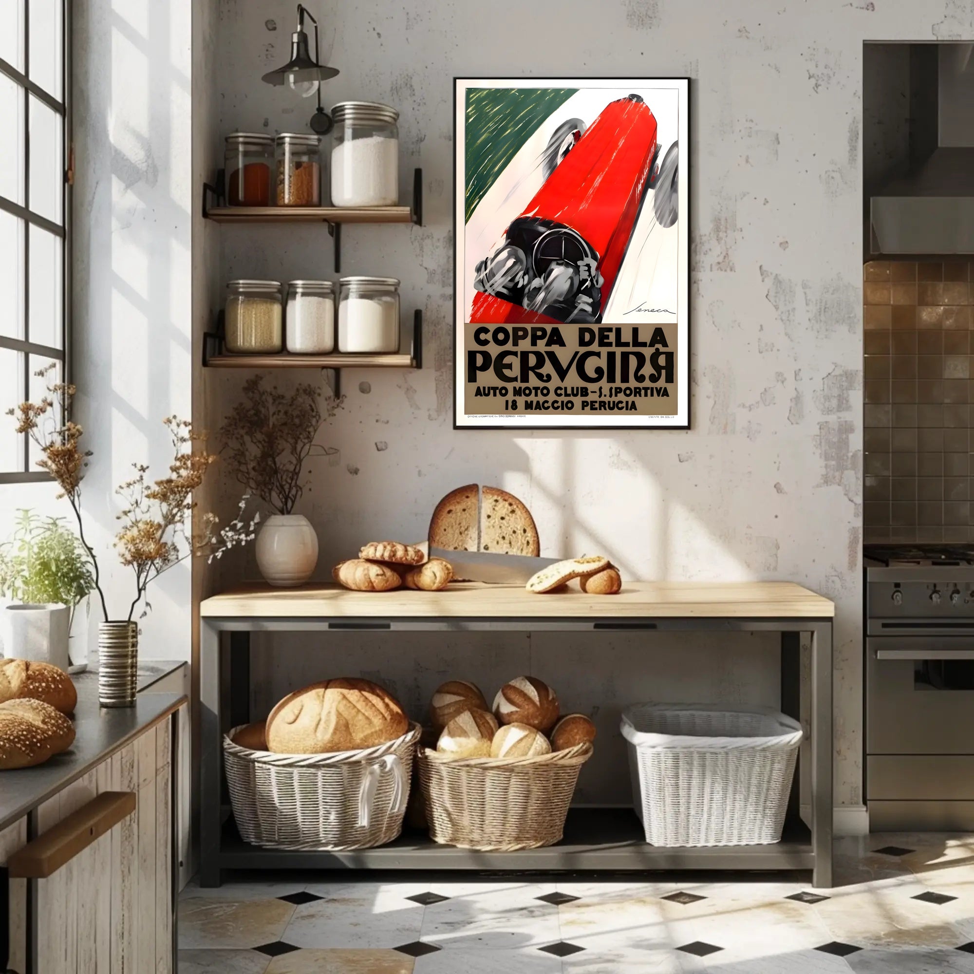 Coppa della Perugina Racing Poster