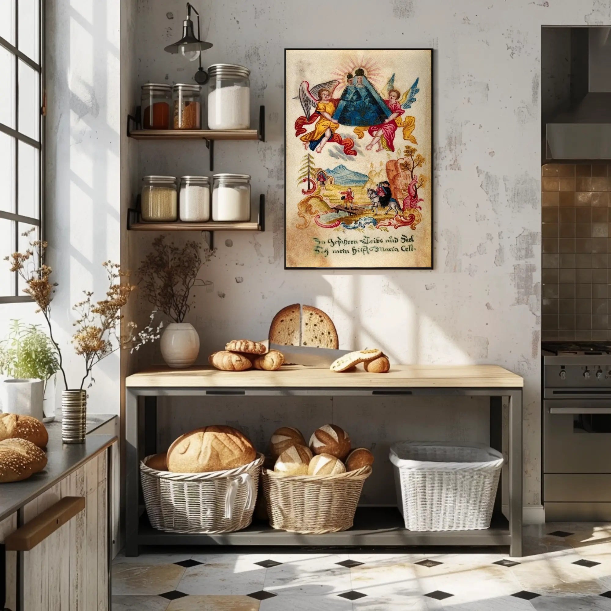 Celestial Protection Poster PosterGoat