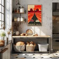 Monument Valley Road Trip Poster