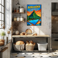 Bora Bora Island Paradise Poster