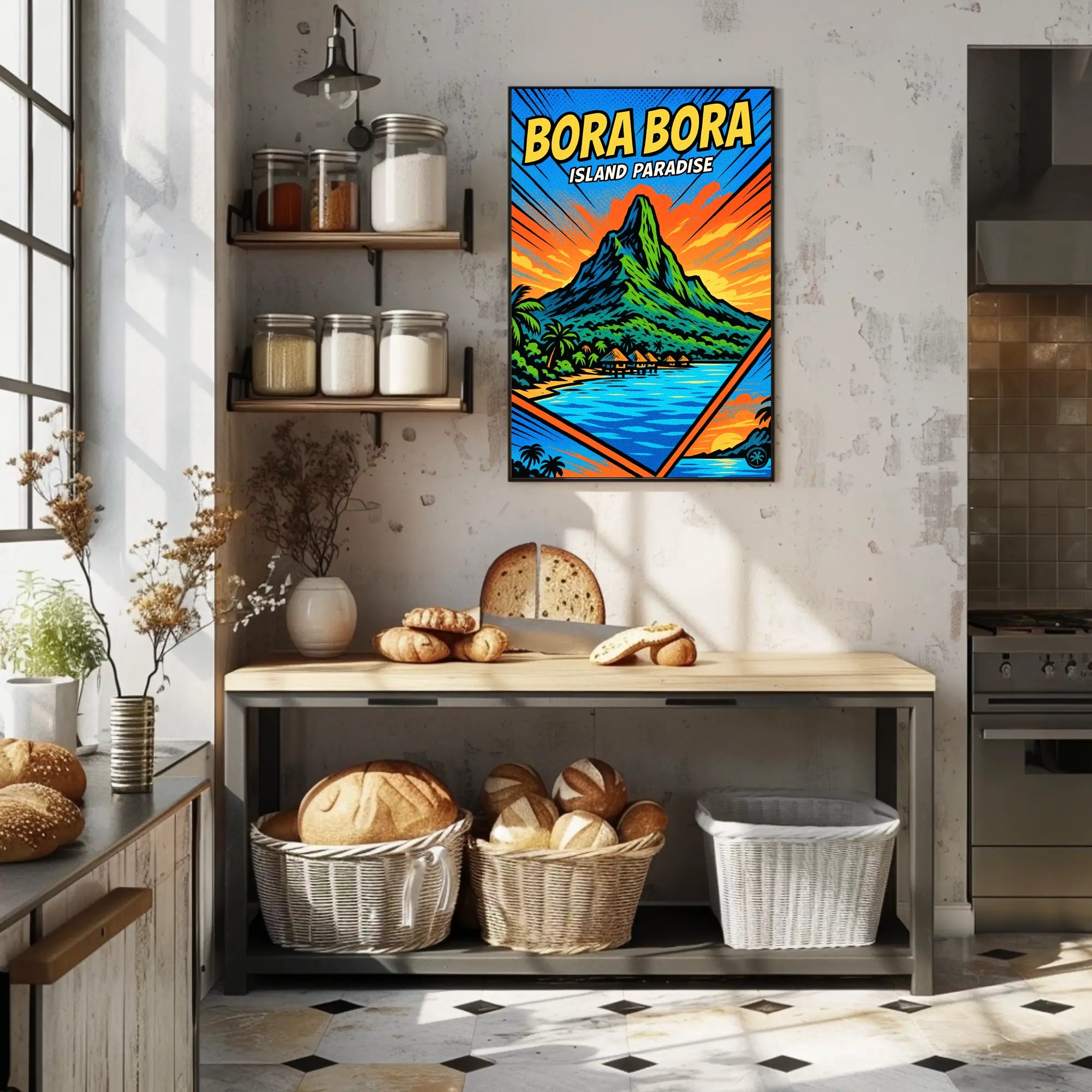 Bora Bora Island Paradise Poster