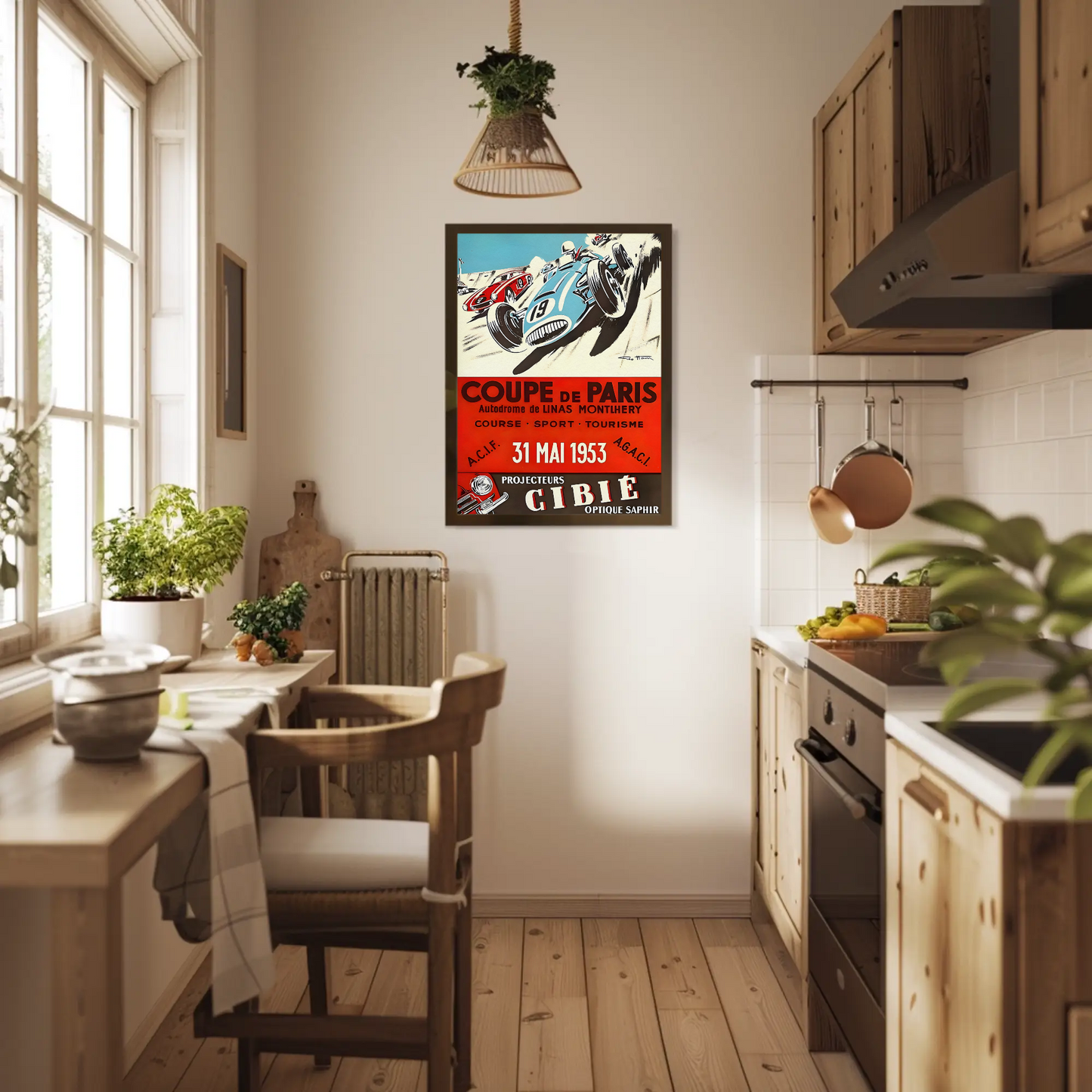 Coupe de Paris – 1953 Race Poster