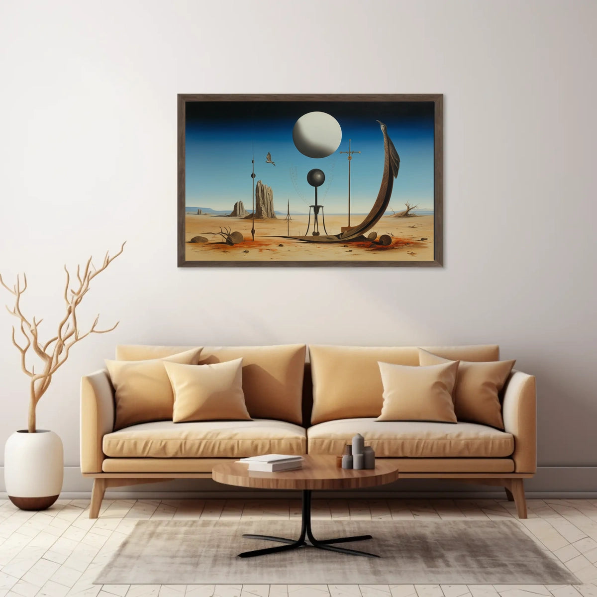 Surreal Desert Landscape Surreal Poster