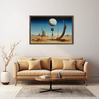 Surreal Desert Landscape Surreal Poster