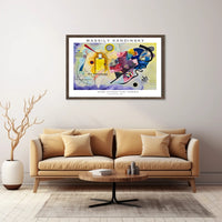 Wassily Kandinsky Yellow-Red-Blue Poster