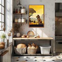 Guardians of the Savanna Poster