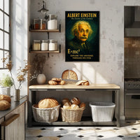 Albert Einstein The Genius of the Century Poster