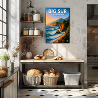 Big Sur - Where the Mountains Meet the Sea Poster PosterGoat