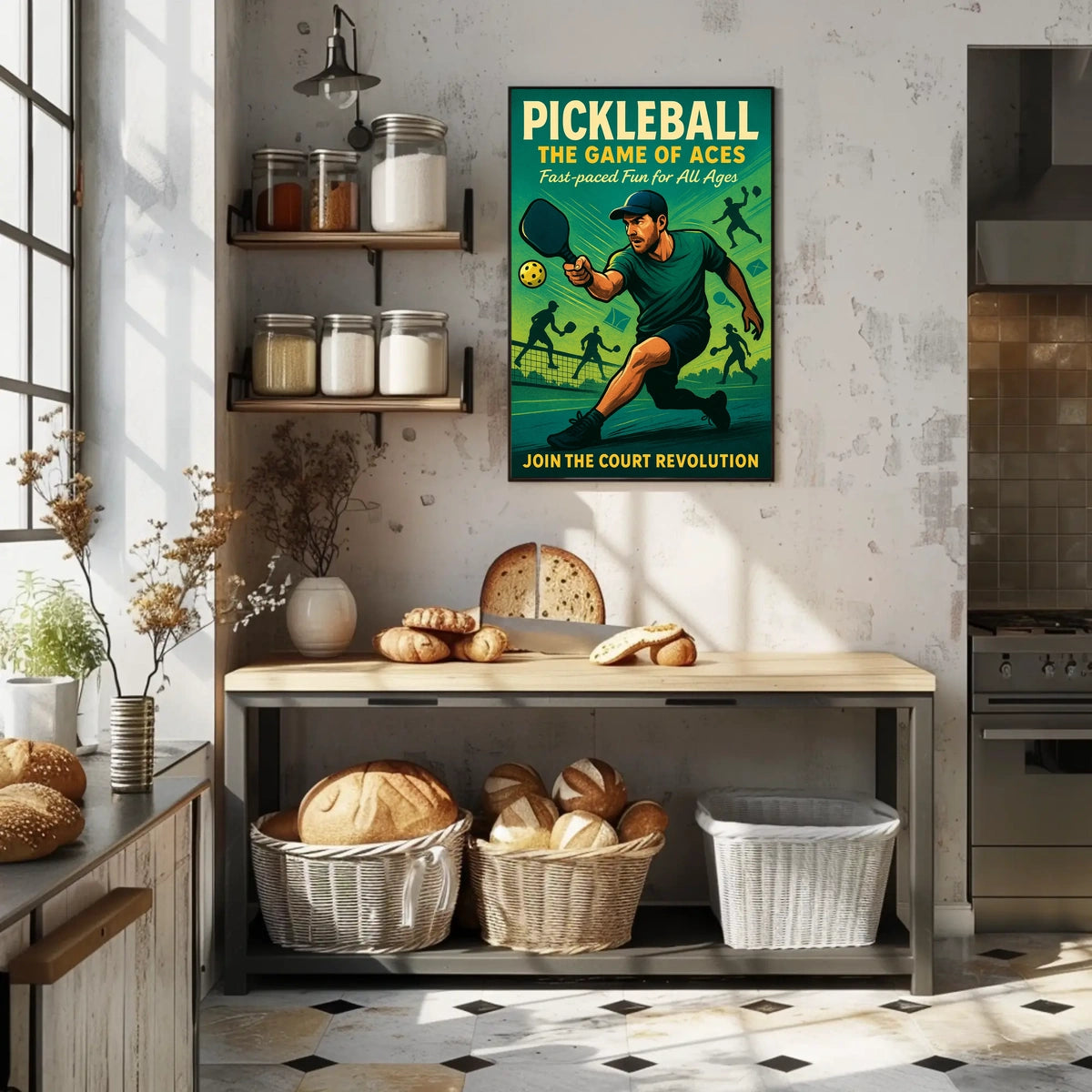 Pickleball The Game of Aces Poster