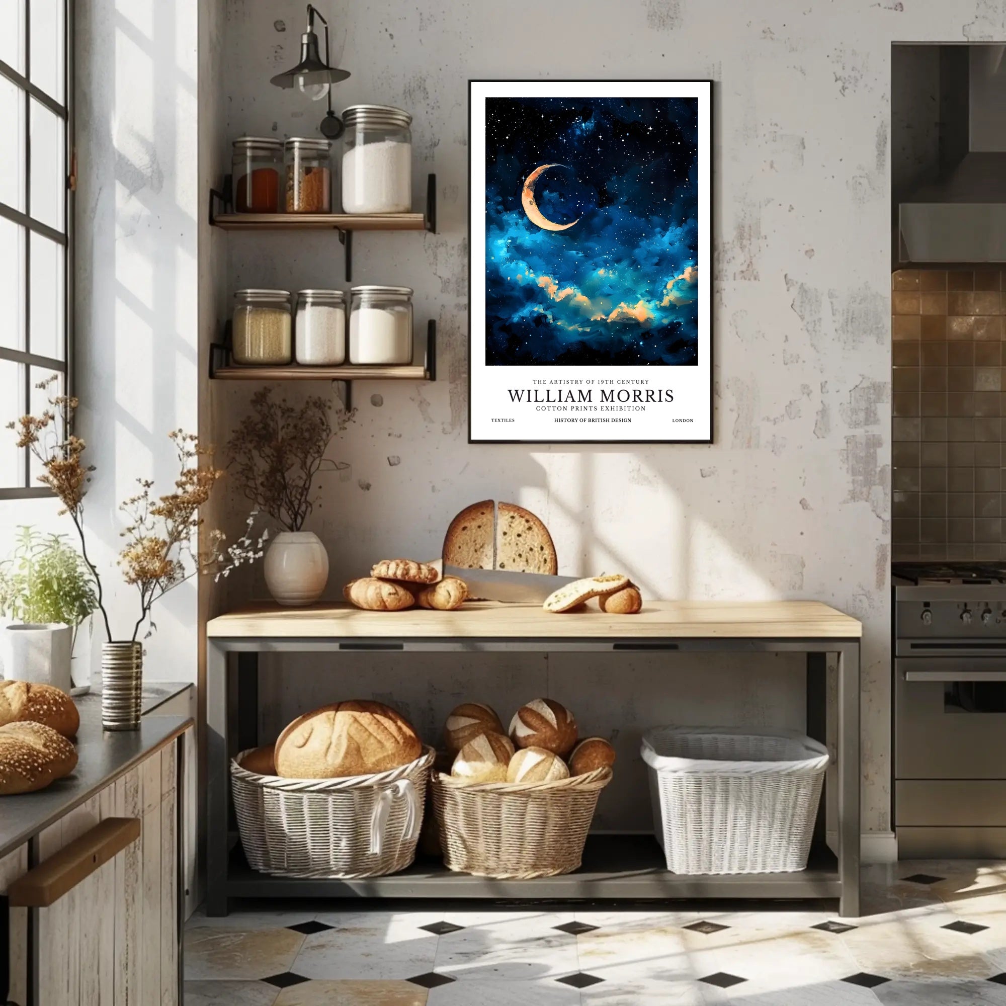 William Morris 19th Century Art Poster