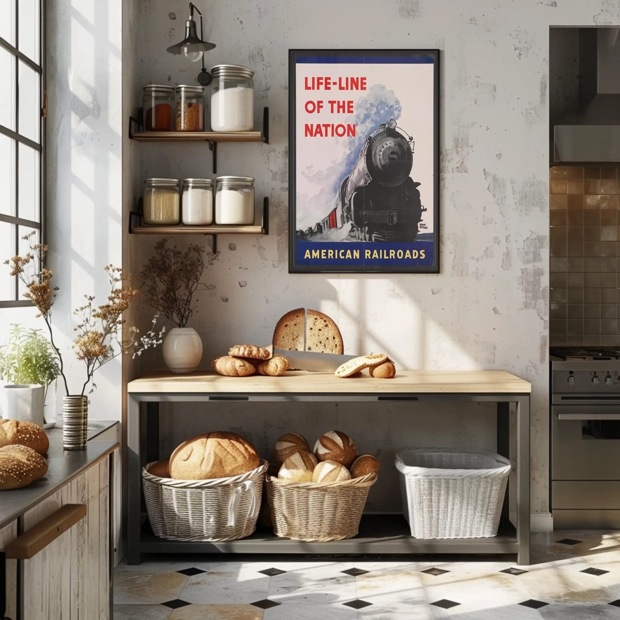 Life-Line of the Nation Poster PosterGoat