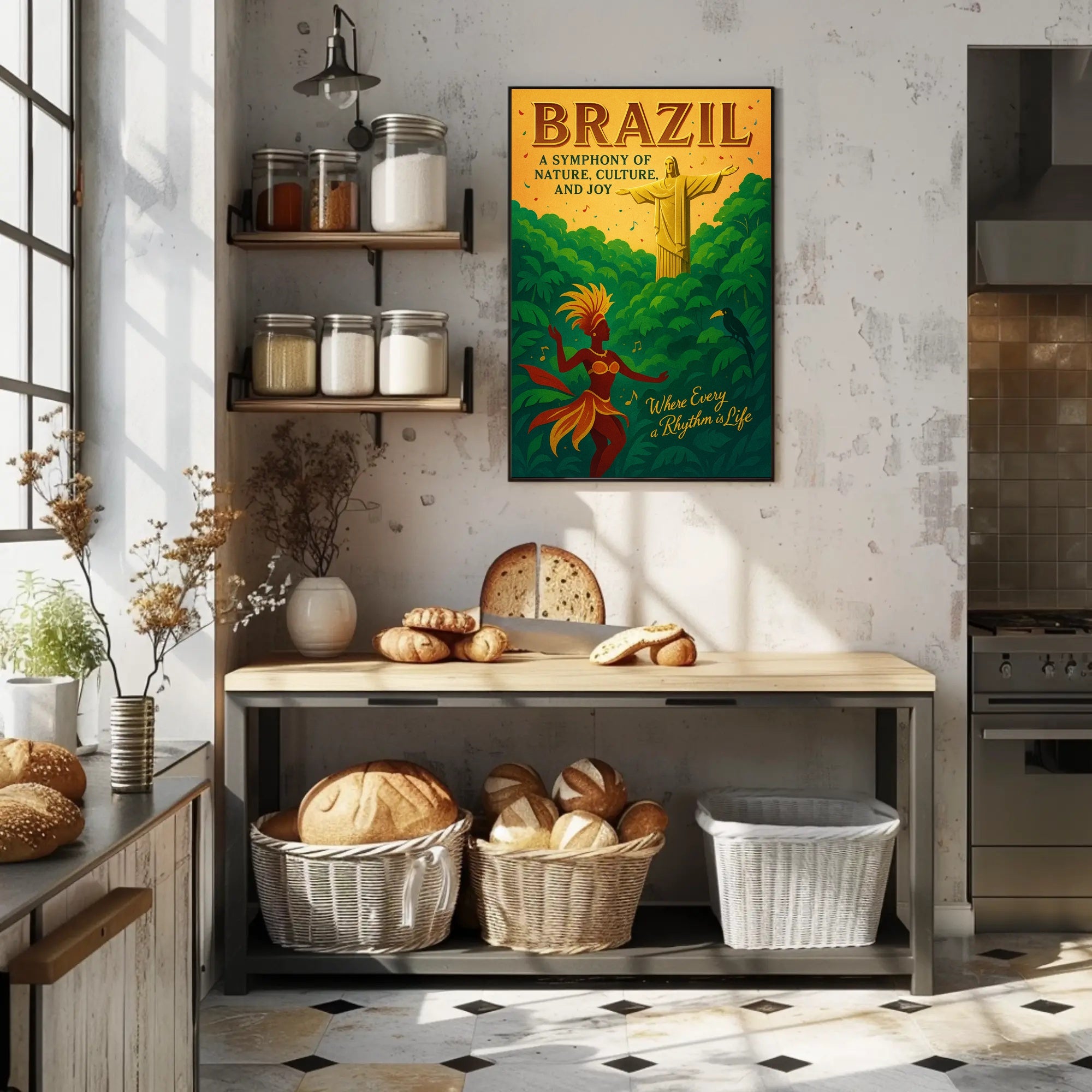 Brazil A Symphony Of Nature, Culture, Poster
