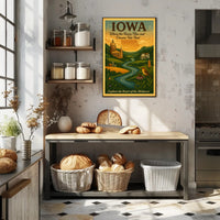 Explore The Heart Of The Midwest Poster