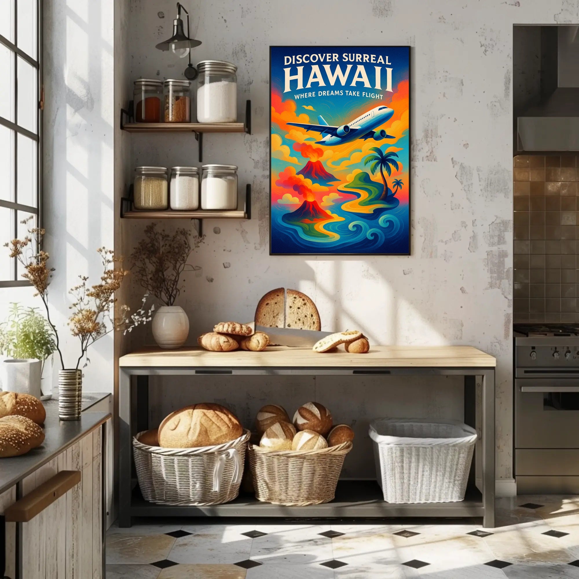 Discover Surreal Hawaii Poster PosterGoat