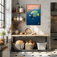 Emperor Angelfish Poster PosterGoat