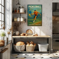 Pickleball A Game for All Ages Poster