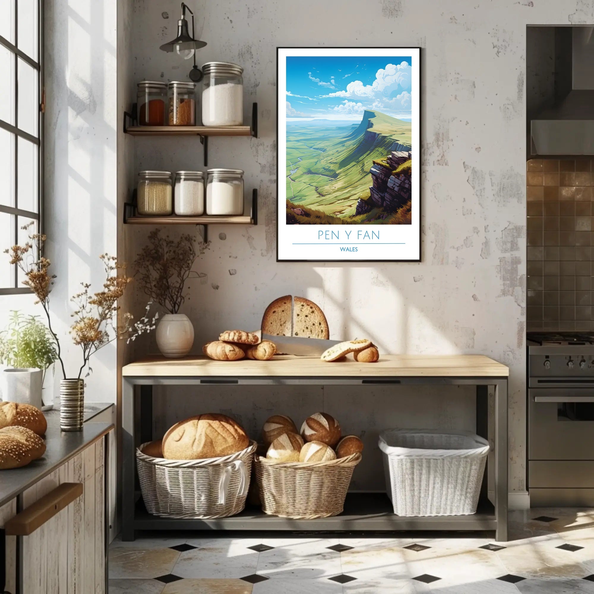 Pen y Fan, Wales Poster