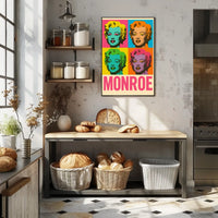 Monroe Pop Art Poster