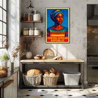 Central African Republic Cultural Poster