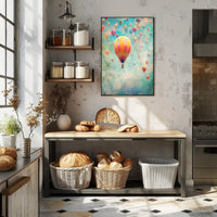 Colorful Balloon Festival Poster