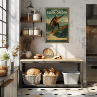 Winters of Salem, Oregon Poster