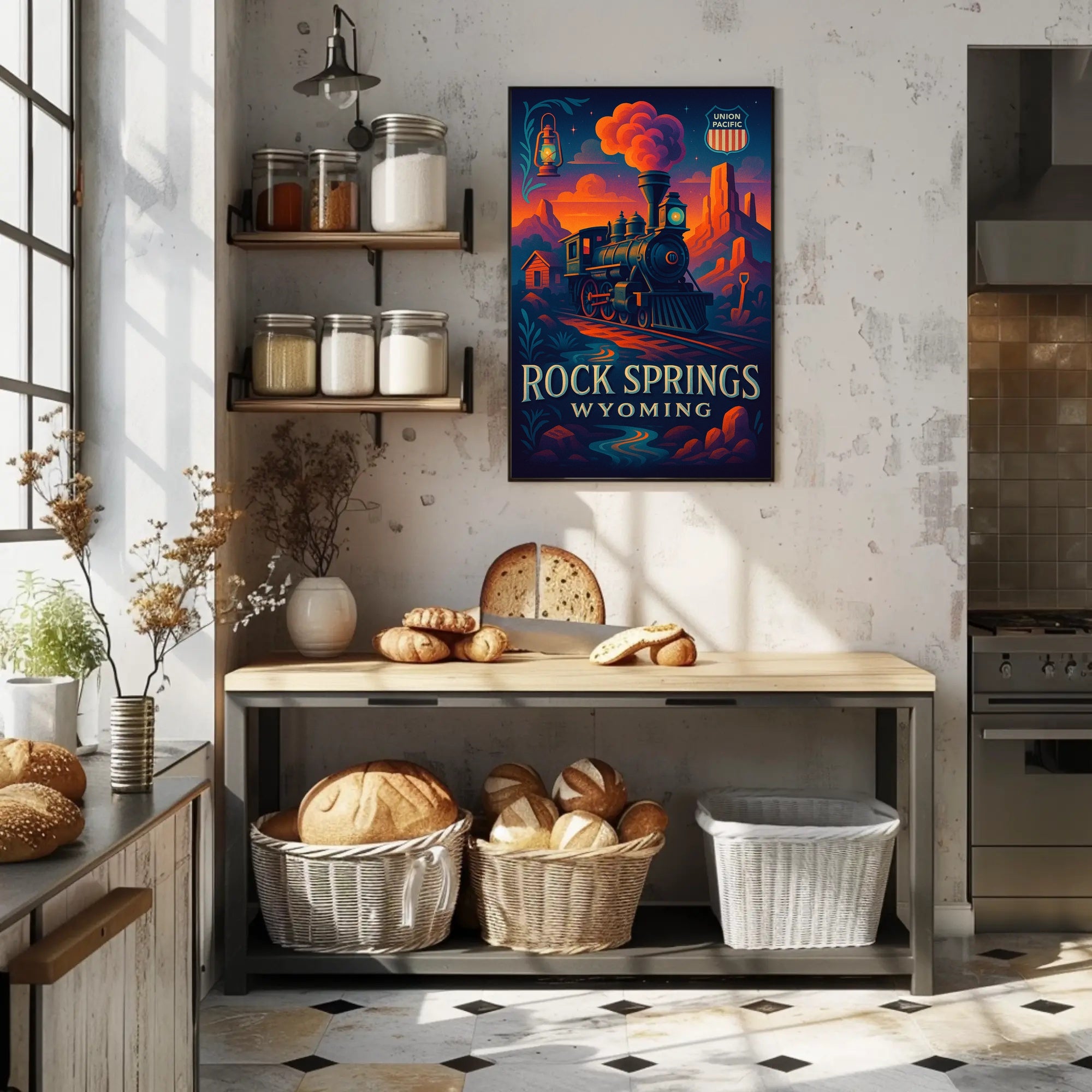 Rock Springs Wyoming Poster