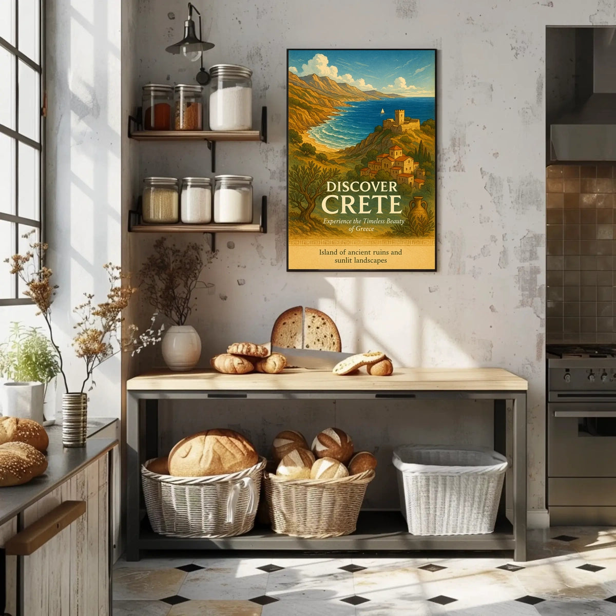 Discover Crete Poster